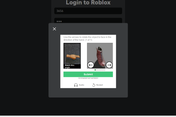 arkose roblox challenge